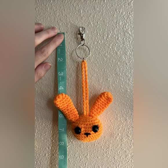 Crocheted Bunny Keychain/Bag Charm 🐰 - Picture 8 of 10